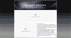 Desktop Screenshot of logosrhema.org