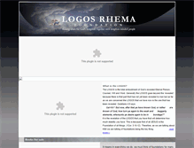 Tablet Screenshot of logosrhema.org